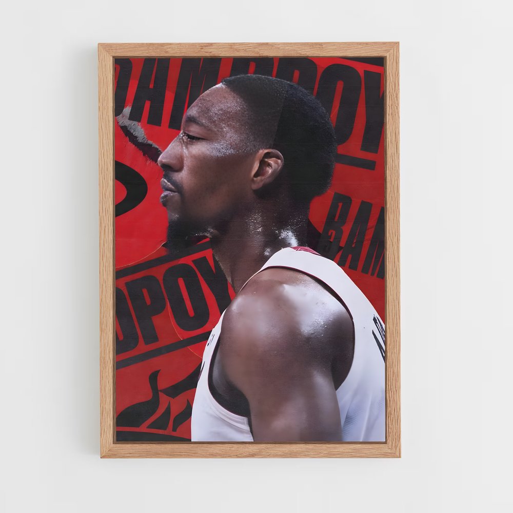 Poster Bam adebayo – affiche Basketball (vue 4)